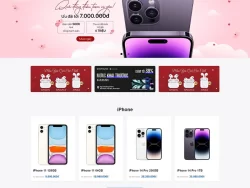 Theme WordPress bán điện thoại Iphone 03
