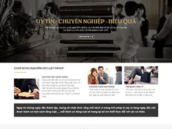 Theme WordPress Luật Sư