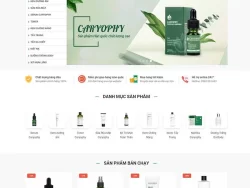 Theme wordpress mỹ phẩm 10