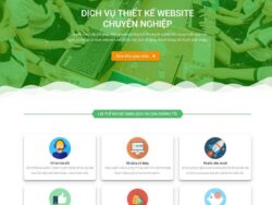 Theme WordPress công ty thiết kế Website 03