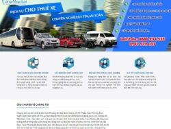 Theme wordpress dịch vụ thuê xe 03