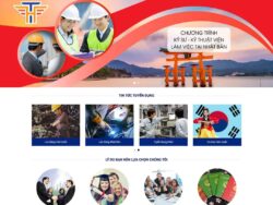 Theme WordPress công ty xuất khẩu lao động 05